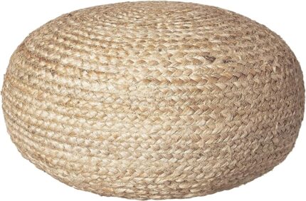 Natural Jute Floor Pillow